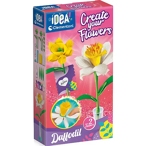 Clementoni Idea Make your Flower Set Narzisse