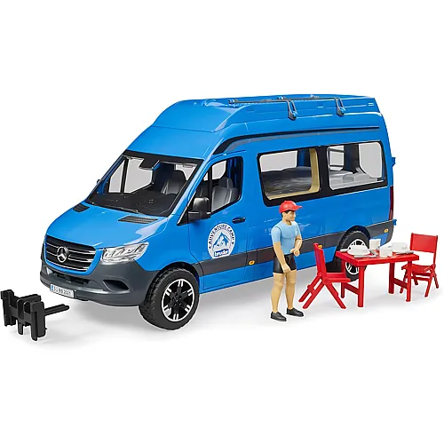 MB Sprinter Camper mit Fahrer und Zubeh�r