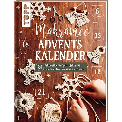 Adventskalender Makramee