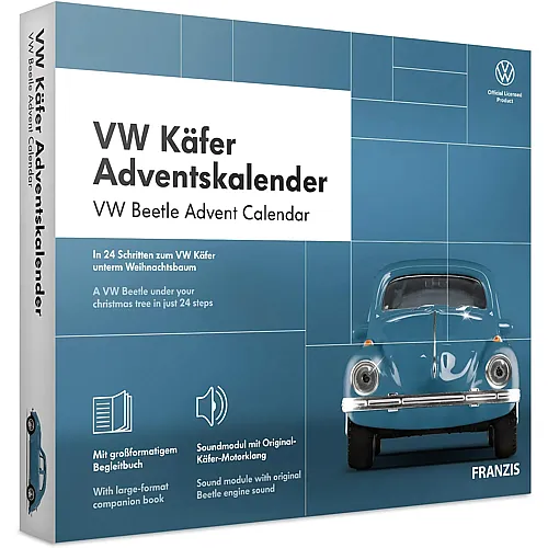 Franzis Modellfahrzeug Adventskalender VW Kfer
