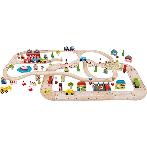 City Road and Railway Set 110Teile