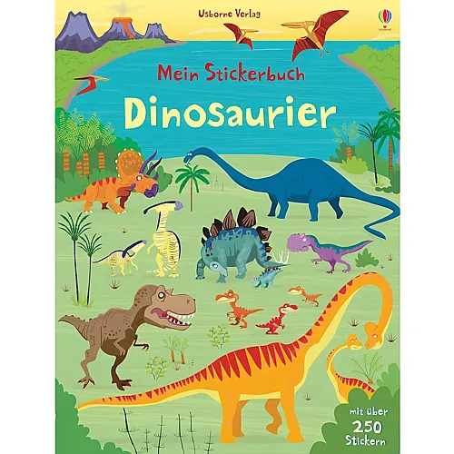Usborne Mein Stickerbuch: Dinosaurier