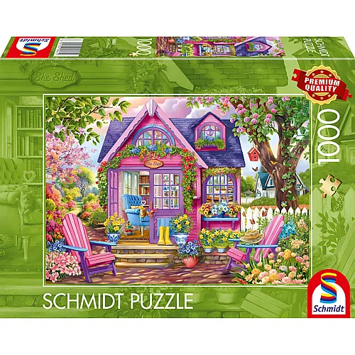 Schmidt Puzzle Ein H�uschen zum Verlieben - 1000 Teile