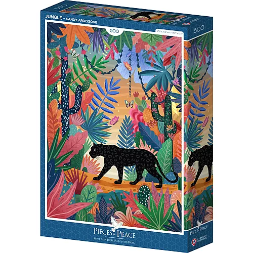Pieces & Peace Puzzle Dschungel - 500 Teile