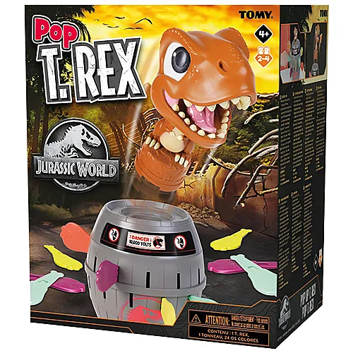 Tomy Spiele Jurassic World Pop up T-Rex