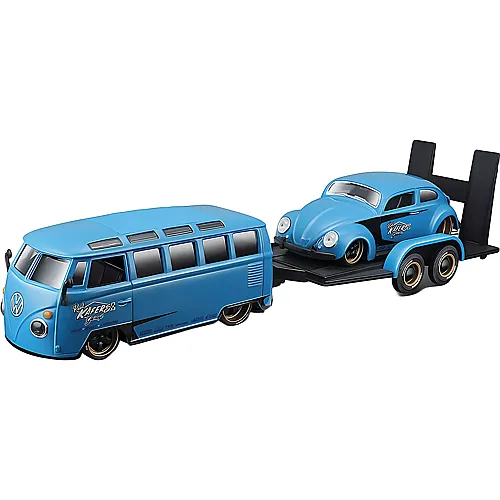 VW T1 Van Samba & Volkswagen Beetle