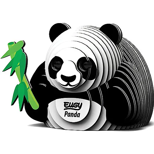 Eugy 3D Karton Figuren Panda