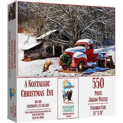 Nostalgischer Heiligabend 550Teile