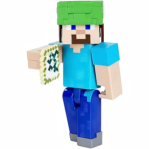 Mattel Minecraft Craft-A-Block Underwater Steve - 8 cm