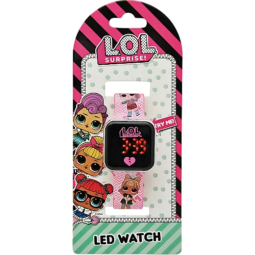 Accutime LOL Surprise - LED digitale Armbanduhr