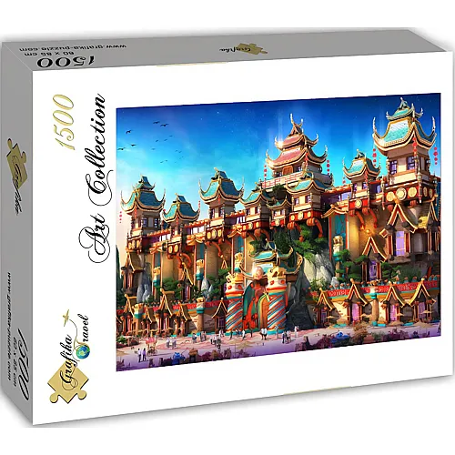 Grafika Puzzle Art Collection Grafika Travel Fairyland China - 1500 Teile
