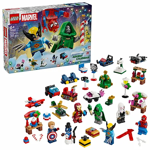 LEGO Marvel Super Heroes Adventskalender 2026 76340
