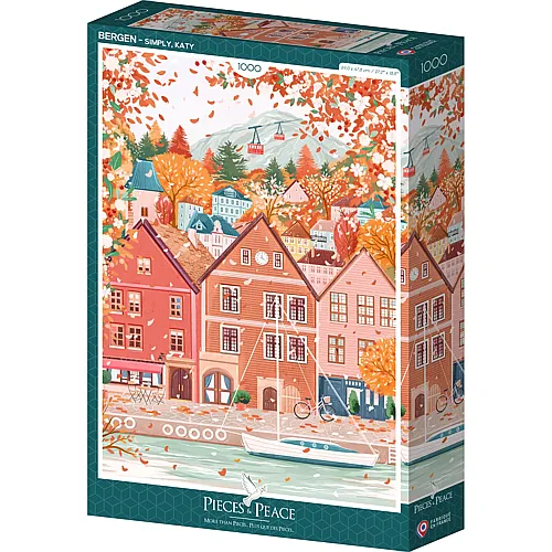 Pieces & Peace Puzzle 1000 Teile Bergen