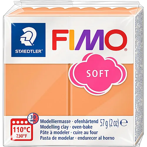 Fimo Soft Modelliermasse Papaya-Sorbet (57g)