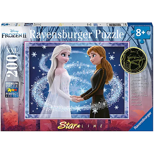Ravensburger Puzzle Star Line Disney Frozen Bezaubernde Schwestern (200XXL)