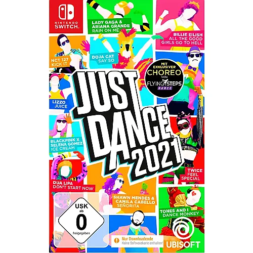 Ubisoft Just Dance 2021 [NSW] [Code in a Box] (D)