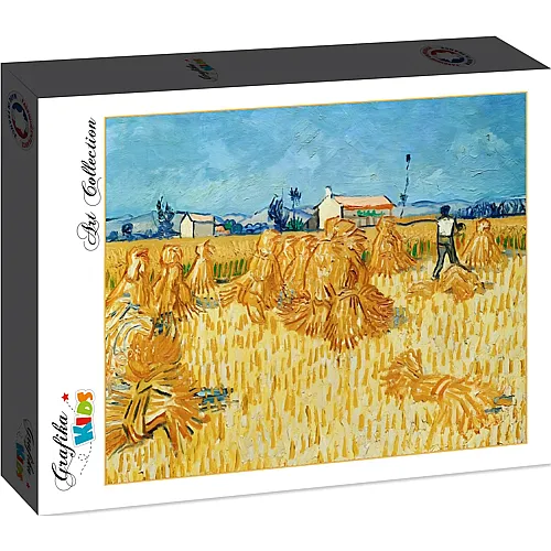 Grafika Puzzle Art Collection Vincent Van Gogh Grafika Kids Ernte in der Provence, 1888 - 12 Teile