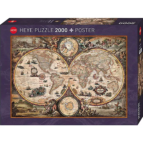 HEYE Puzzle Vintage World (2000Teile)