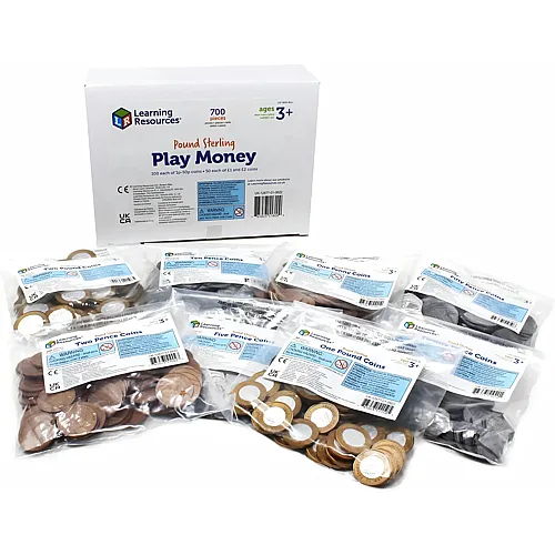 Learning Resources Umfassende Spielgeld-Packung, Set mit 700 Teilen