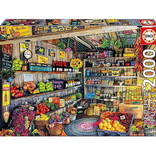 Educa Puzzle The Farmers Market (2000Teile)