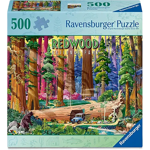 Ravensburger Puzzle Redwood National Park (500Teile)