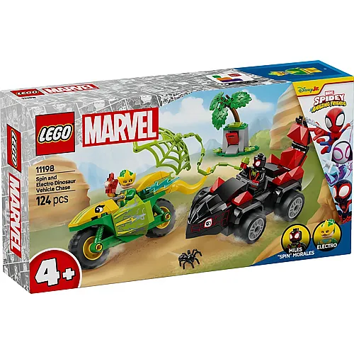 Actionspass mit Spin und Electro in ihren Dino-Flitzern 11198