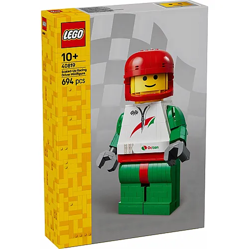 Grosse Rennfahrer-Minifigur 40819