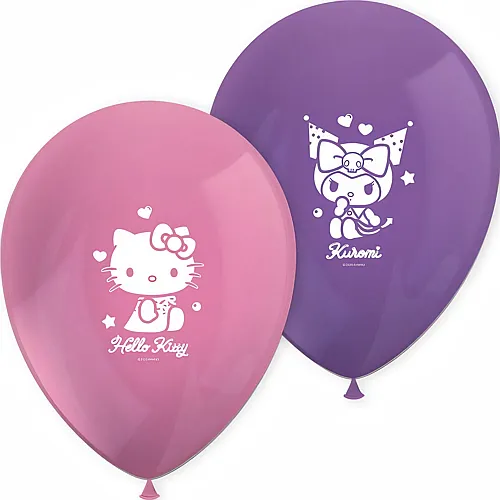 Procos 8 Ballone Hello Kitty & Kuromi