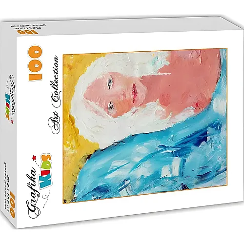 Grafika Puzzle Art Collection Grafika Kids M�dchen mit weissem Haar - 100 Teile