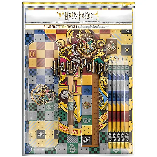 Pyramid Harry Potter House Crests Schreibset
