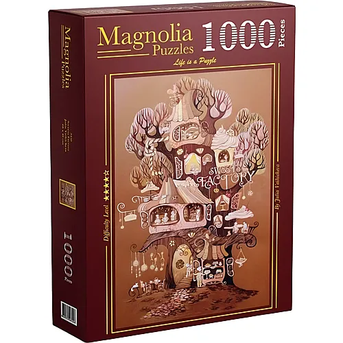 Magnolia Puzzle Julia Vaihicheva Sweets Factory - 1000 Teile