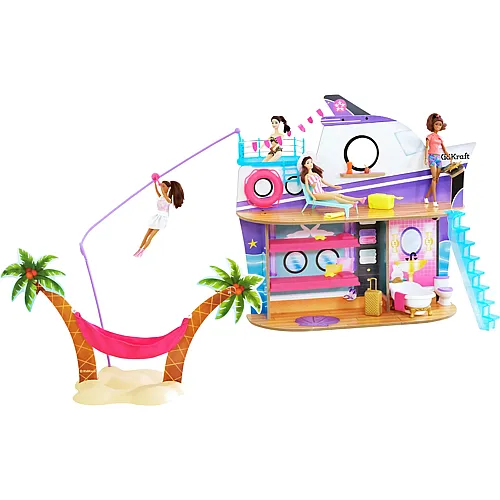 KidKraft 2in1 Kreuzfahrtschiff & Insel