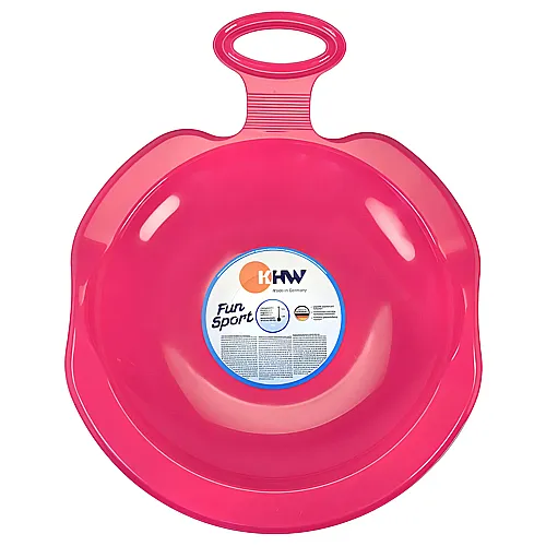 Schneerutscher Spider pink