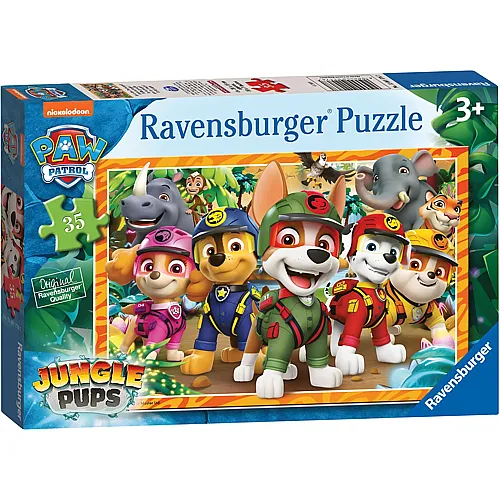 Ravensburger Puzzle Paw Patrol Jungle Pups - 35 Teile