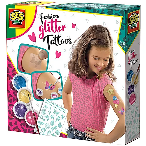SES Kreativ Fashion Glitter Tattoos