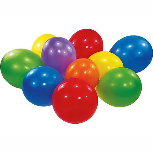 Riethmller Ballone Regenbogenfarben in Beutel (10Teile)