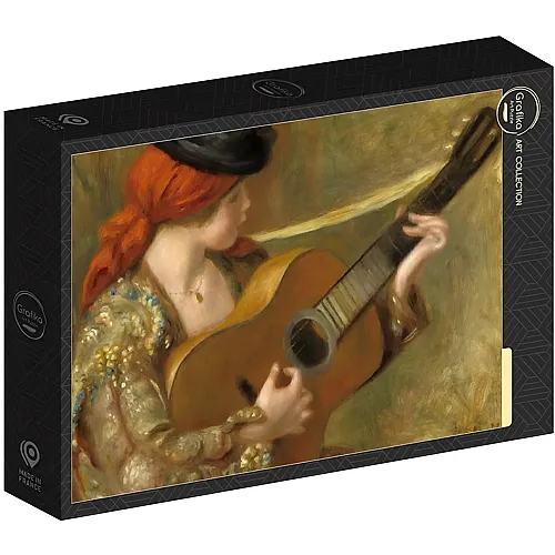 Grafika Puzzle Art Collection Auguste Renoir: Young Spanish Woman with a Guitar, 1898 - 1000 Teile