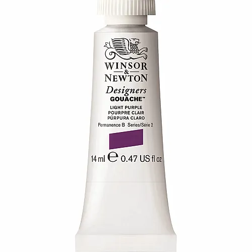 Winsor & Newton W&n Designers Gouache 14ml Tube Hellpurpur