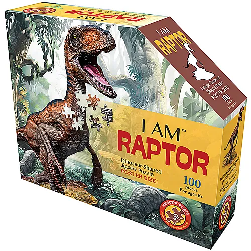 Madd Capp Puzzle I am Raptor - 100 Teile