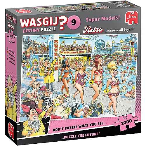 WASGIJ Retro Destiny Super Models 1000Teile