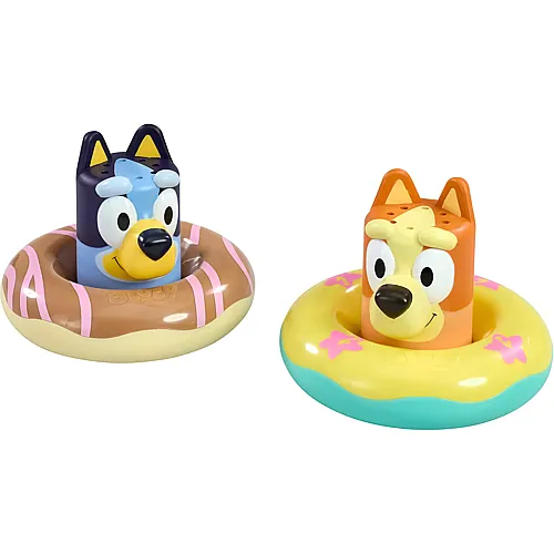 Tomy 2er Pack Bluey Badeinsel