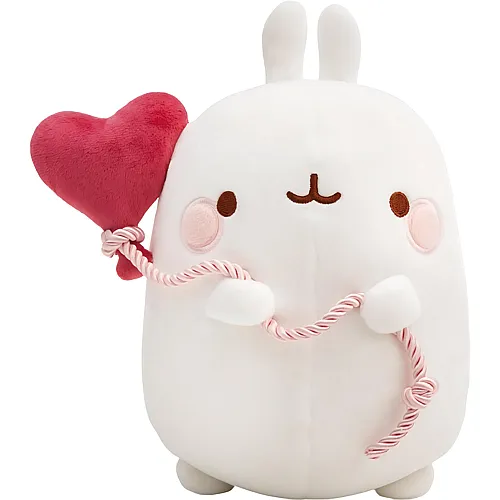 Molang mit Herzballon 12cm