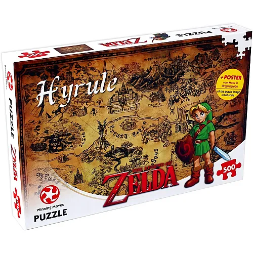 The Legend of Zelda - Hyrule 500Teile