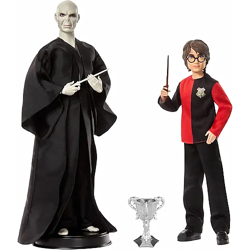 2er Pack Voldemort und Harry Potter-Puppe