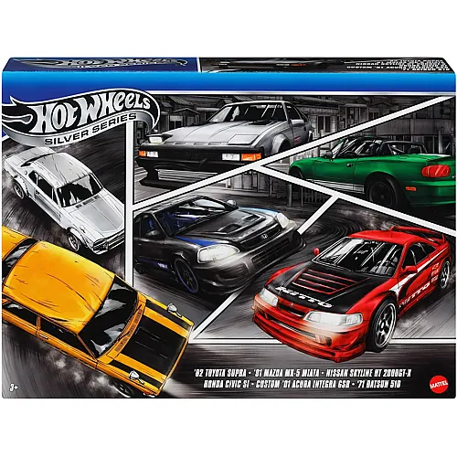 Hot Wheels 6er-Pack Streets of Japan - 1:64