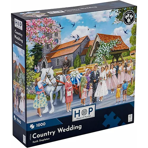 HOP - House of Puzzles Country Wedding (1000Teile)