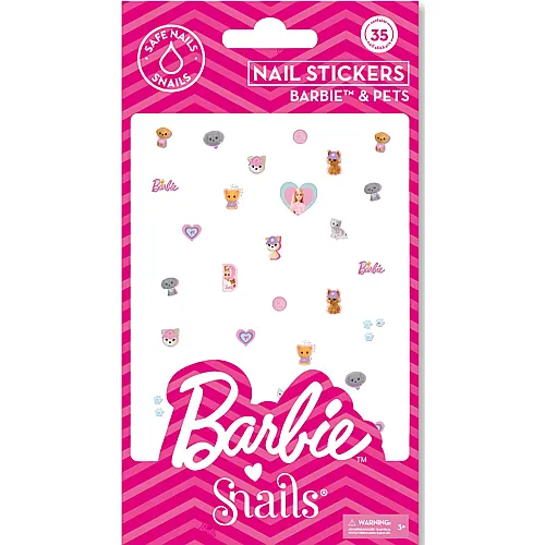 Snails Nagelsticker Barbie Pets - 35 Teile