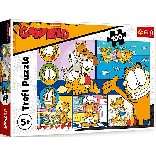 Fauler Garfield 100Teile