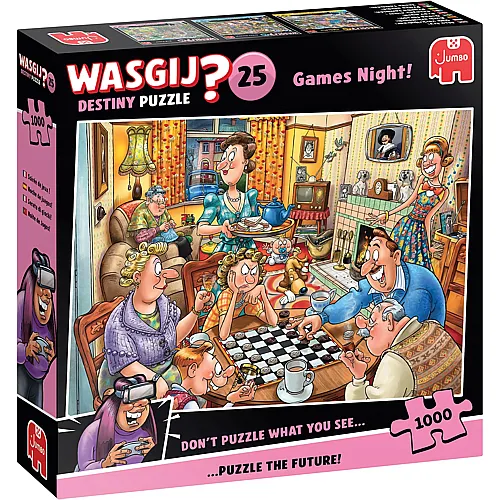 WASGIJ Destiny 25 Games Night 1000Teile