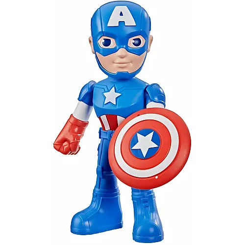 Hasbro Spiderman Avengers Spidey und seine fantastischen Freunde Captain America - 22 cm